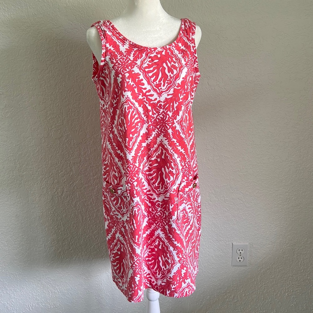 Lilly Pulitzer Ange Dress - Island Coral Reef Madness - size Medium